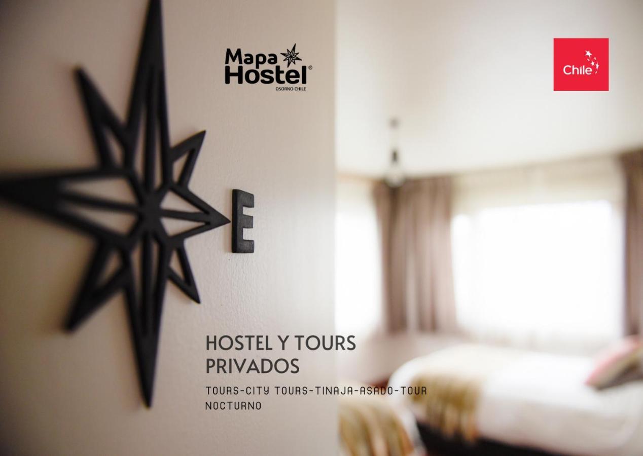 Mapa Hostel 오소르노 외부 사진